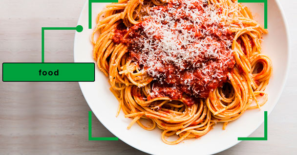 food type detection spaghetti image api food